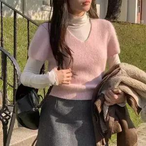 [코코블랑] 안토 앙고라 퍼프 니트