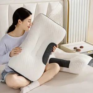 경추베개 편한 수면 깊은잠 숙면 낮은 목디스크 거북목 일자목 옆으로자는 배게