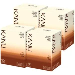 [동서]맥심 카누 더블샷라떼 50T x 4개