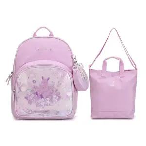 [캉골키즈](타임스퀘어점패션관)스텔라 백팩 세트 SE 0807 라벤더 (ASEBNP08070LA)