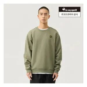 [르꼬끄공식] [30% OFF] 유니 에센셜 레귤러핏 맨투맨 (QQ123LFS11) 456778