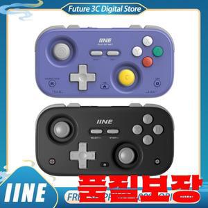 IINE 레트로 게임 패드 무선 블루투스 컨트롤러 1000Hz 홀 조이스틱 휴대용 안드로이드 IOS 폰 PC NS Custo