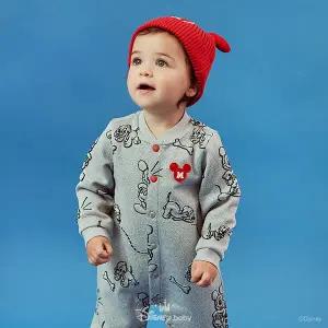 [디즈니베이비](신세계 사우스시티)[25년 겨울신상]미키와퍼피이중직우주복(MELAN GREY)_79S727508