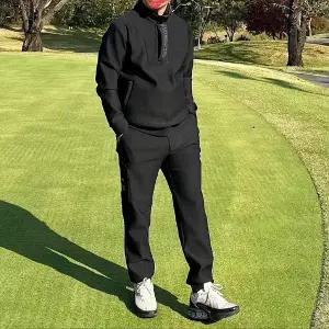 골프웨어 어메이징 겨울 기모 테크울 하이브 상의하의 전부포함 골프 세트