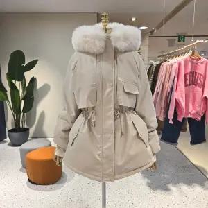 [대구백화점] [에잇컨셉]안감밍크 비죠 케이프 웰론패딩(C25L7FPD014)