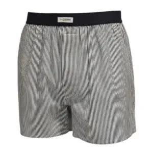 [롯데백화점]엘르이너웨어 남성 스트라이프 아웃밴드 트렁크(EDMTK982GY)