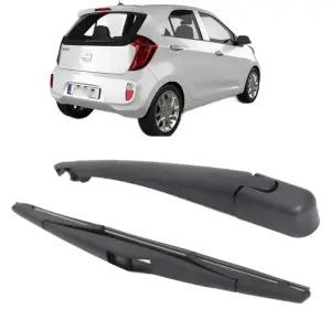 호환 기아 모닝 2011 - 2017 후방 와이퍼 암 블레이드 날 윈드스크린 해치백 MK2