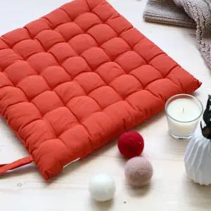 클리어런스 PERUS 방석 오렌지 당일발송