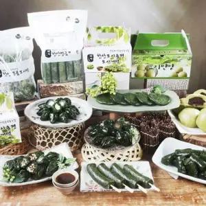 충남서천 명품모시떡 모시송편 모시개떡 모시가래떡 모시찐빵