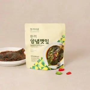 노브랜드 한끼양념깻잎 120g