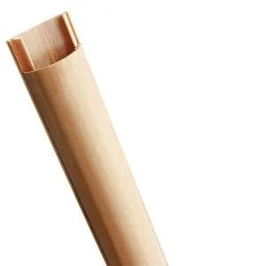 전선몰딩 소형 반달 쫄대 전선 덮개 29mm 1M 2P 랜선/배선/정리/보호/보호관/캡/보호대/커버/선/몰딩/전기