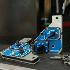 용접자석 각도기 마그네틱 대형 마그넷 삼각 직각 삼각자 고정자석 강력자석 최대 직각자 로케