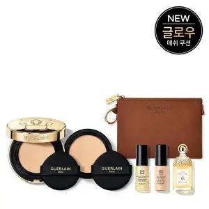 [겔랑](강남점)[SSG 단독] NEW 빠뤼르 골드 메쉬 쿠션 & 리필 듀오 세트(+디럭스 3종)