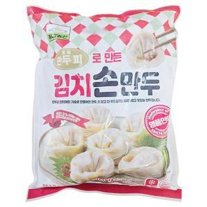 만두피로만든김치손만두 1050G/칠갑농산