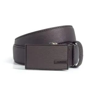 [레노마]카빙 스퀘어 자동벨트 BROWN_RQSBE0007BW