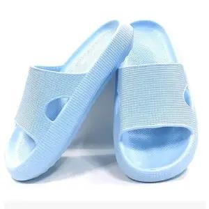 [하프클럽/]말랑말랑 프리미엄 슬리퍼 남성용 다용도 블루