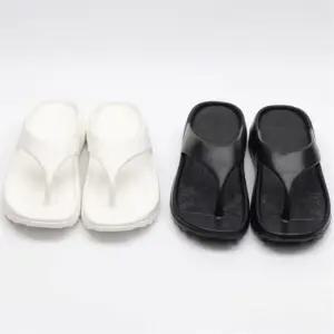 여성남성 여름용 EVA 플립플랍 블랙 화이트 쪼리