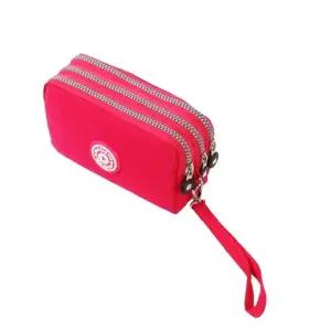 포켓파우치 화장품 소지품 클러치 3단 스트랩 파우치 (WFJ5PBG)