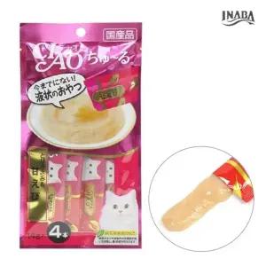 고품질 고양이간식 새우 챠오츄루 14g 닭가슴살 (WFJQLNW)