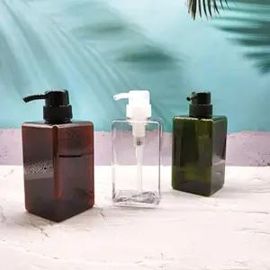 화장품용기 리필 펌프 공용기 450ml 투명 (WFJPVTF)