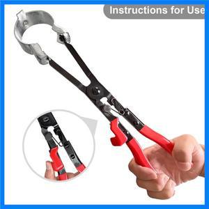 1 개 브랜드 신상 클램프 풀러 잠금 자동차 호스 클램프 플라이어 수도관 호스 플랫 밴드 링 유형 도구 정