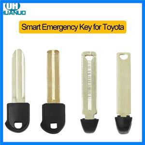OHHUANUO 스마트 비상 키 도요타 캠리 아발론 RAV4 프리우스 C 코롤라 2012 2013 2014 2015 스페어 블레이