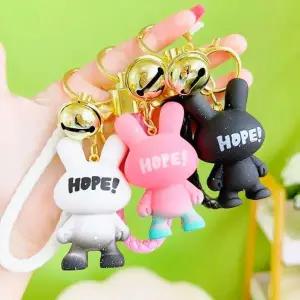 토끼 방울 키링 가방걸이 WFI3A4Q