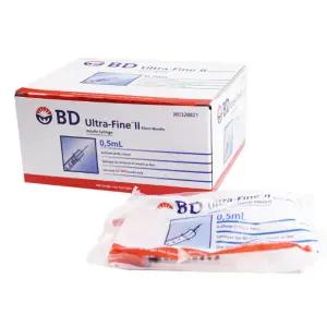 펜니들 당뇨주사기 채혈 일회용 인슐린주사기 시린지 소독