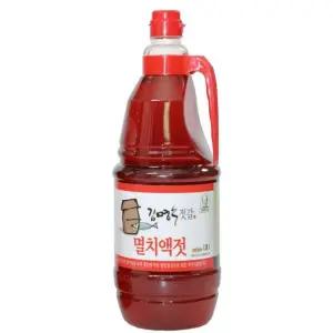 대한민국 수산명인 김명수젓갈 멸치액젓1.8L