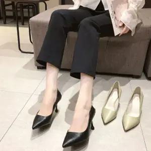 펌프스 여자구두 스틸레토 7cm하이힐 W962BBF