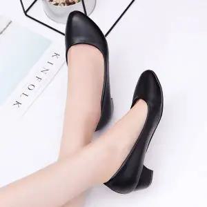 VIDS-RE306 여자데일리검정구두 WFB7324