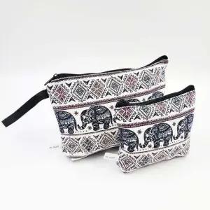 파우치 코끼리 태국 휴대용 세트 핸드메이드