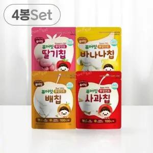 동결건조 과일칩 아이과자 4봉세트 과일100 간식