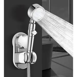 각도조절 샤워기거치대 샤워기 샤워기헤드걸이 샤워기걸이 홀더 흡착식 자유손 흡착뚝