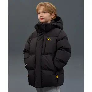 MARK GONZALES KIDS 엔젤 테크 다운 점퍼-블랙