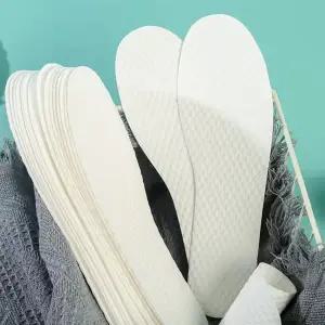 땀 흡수 깔창 얇은 통기성 위생 일회용 신발 깔창 관리 발바닥 쿠션 밑창