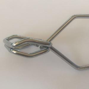 실험실 튜브 클램프 스프링 철 홀더 고온 저항 내구성 가정용 플라스크 클립 교육 장비