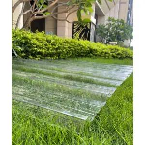 최고급 폴리카보네이트 지붕 골판 슬레이트 덮개 비막이 복층 마감재 PC840 투명