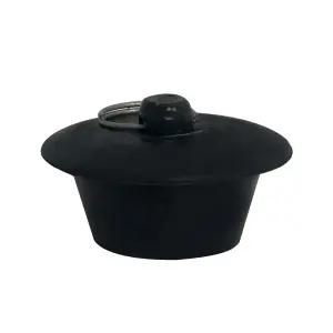 국산 욕조 배수구 마개 검정 캡 고무덮개 냄새차단 욕실 하수구 물막힘 방지