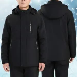 겨울 남성 기모 전술복 상하의세트 방한 야외 작업복 방수 방품 동계 근무복