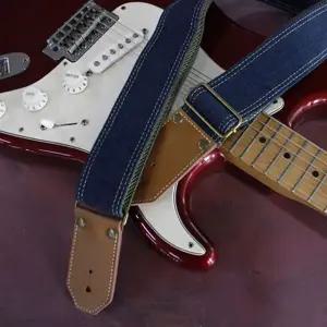 [하프클럽/]기타스트랩 악기스트랩 BLUE RZt70 편안한어깨멜방