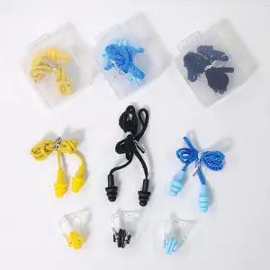 수영 귀마개 코마개 물놀이 수상 실리콘 성인 아동 워터파크 케이스