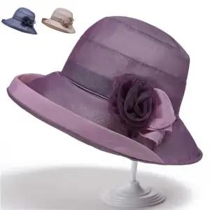 여름 중년여성 벙거지 엄마 할머니 모자 산책 여행