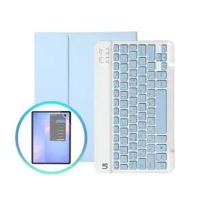 갤럭시탭S10 FE 플러스 블루투스 키보드 케이스+종이질감 액정필름 2매 (WFKBOMX)