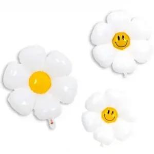 데이지 스마일 꽃 풍선 15P 풍선꽃 풍선장식 풍선세트 생일풍선 풍선파티
