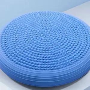 L56 밸런스쿠션 양면 요가 헬스 코어운동 논슬립 마사