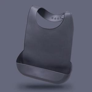 노인 실리콘 턱받이 음식물 흘림방지 목걸이 받침대