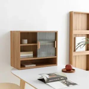 [하프클럽/]원목 수납장 책상 정리함 데스크 미니수납장 550