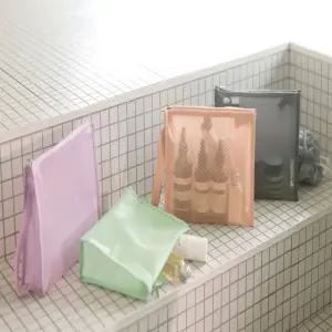 [LLON몰] 트래블러스 코팅메쉬파우치 미디움 화장품파우치