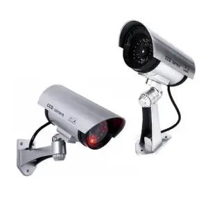 모형 감시카매라 대형/ 카메라 모형/ 빨간불 점등 WBE6E2D